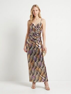 VINTAGE Alyce Designs Sequin Gown